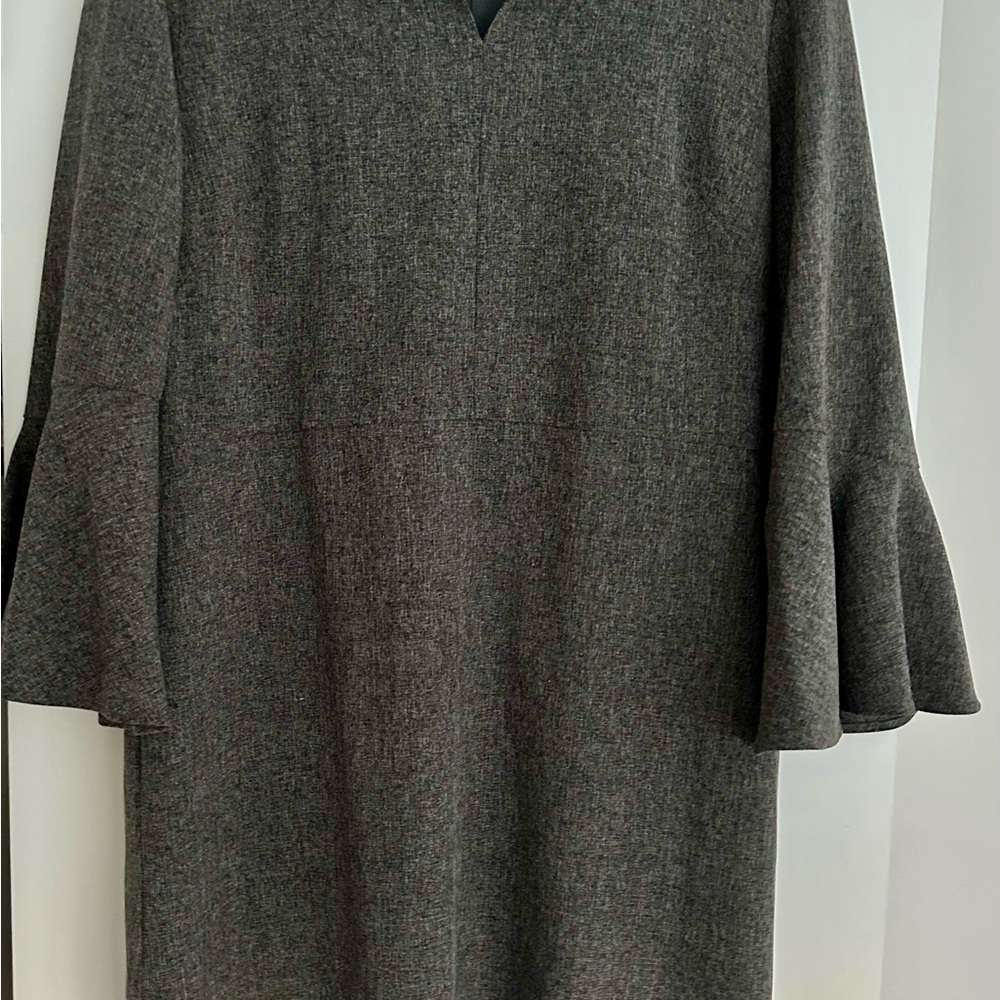 Elegant Gray Women's Dress by Ann Taylor